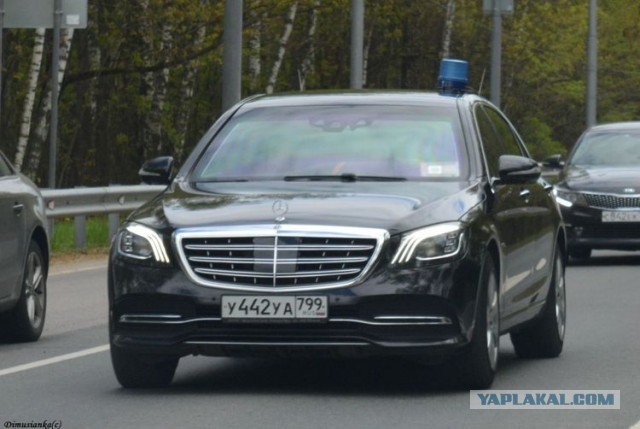 У российских спецслужб появился «санкционный» броневик Mercedes за миллион евро