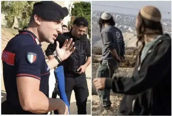 Карабинеры под дулом автомата