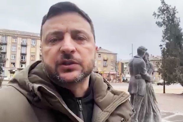 Зеленский опубликовал видео из Дружковки