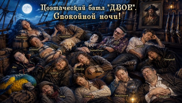 Двое, поэтический батл