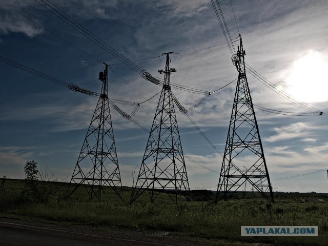 Ночная подстанция и 500 кВ