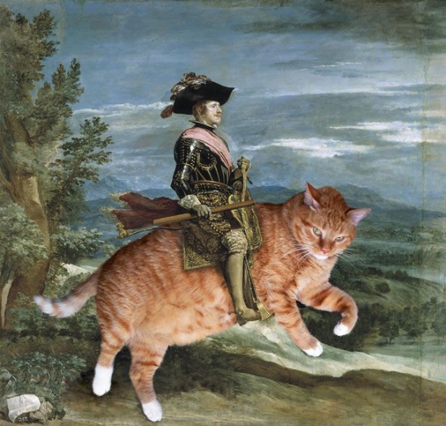 Коты в шедеврах мировой живописи