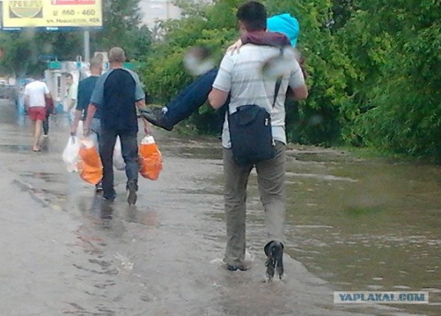 Ливень в г. Рязань