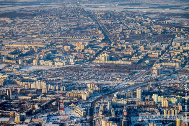 Фото некоторых городов с высоты