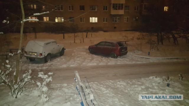 А из нашего окна...