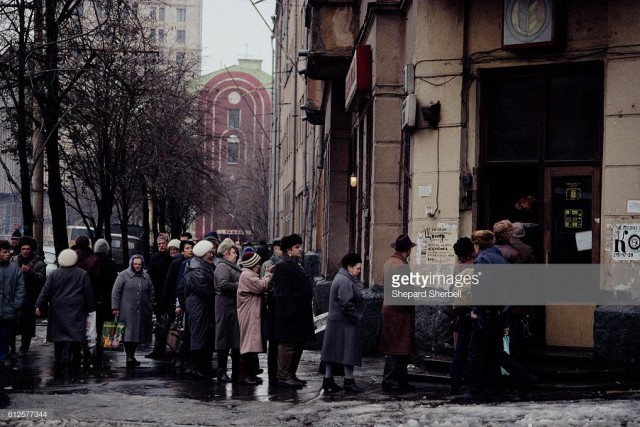 1991. Москва в объективе западных корреспондентов