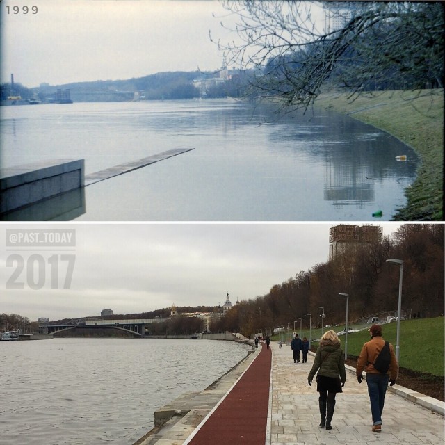 Фотосравнения. Москва 90-е и сейчас. Часть 2