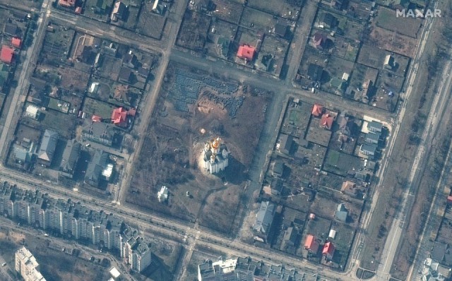 Фотограф Константин Либеров был в городе Буча (Киевская область Украины) 1 и 2 апреля.