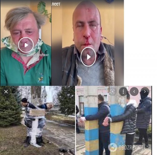 Задержание и раскаяние мародеров