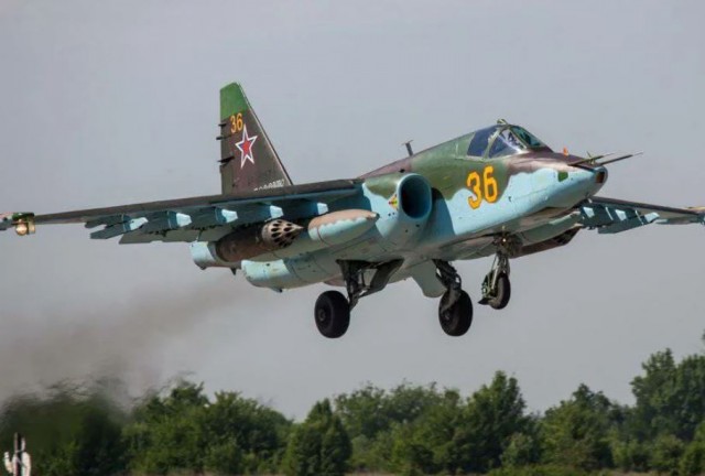 В Крыму разбился СУ-25
