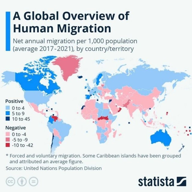 Необычные карты и инфографика со всего мира