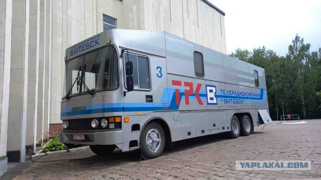 Красивый автобус с интересной историей