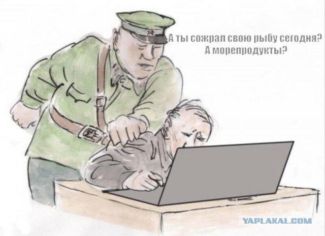 Путин поручил  увеличить уровень потребления рыбы и морепродуктов среди россиян