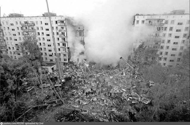 Прогулка по Москве 1999 года