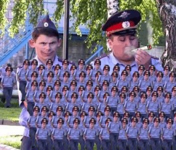 Фотожаба: Милиционеры