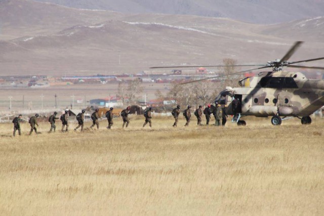 Монгольский спецназ