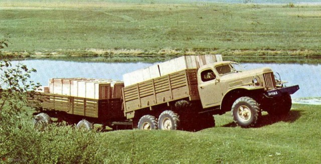 ЗИЛ-157: «автомат Калашникова» среди армейских грузовиков