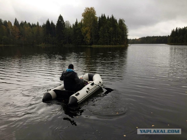 Ну поздравляйте. Купил лодку