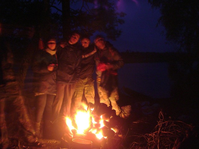 Сплав по р.Охта в 2008 году.