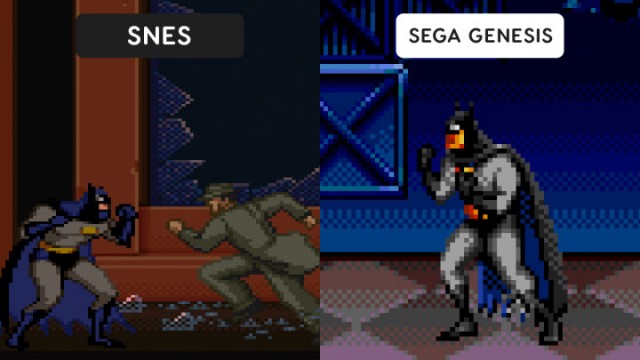 Игры SEGA против Super Nintendo
