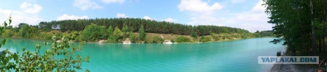 Озеро Каинды в Казахстане