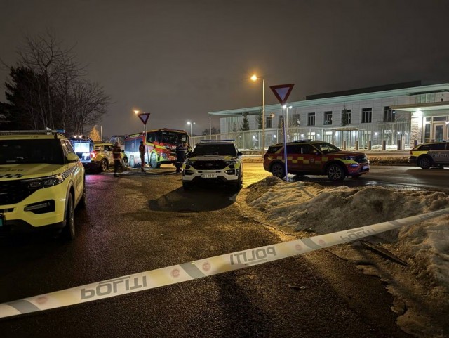 У входа в посольство США в Осло произошел взрыв