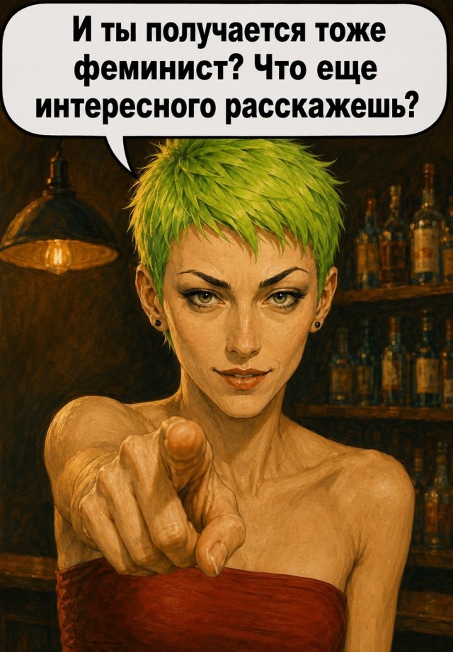 Большинство - радикальные феминисты!