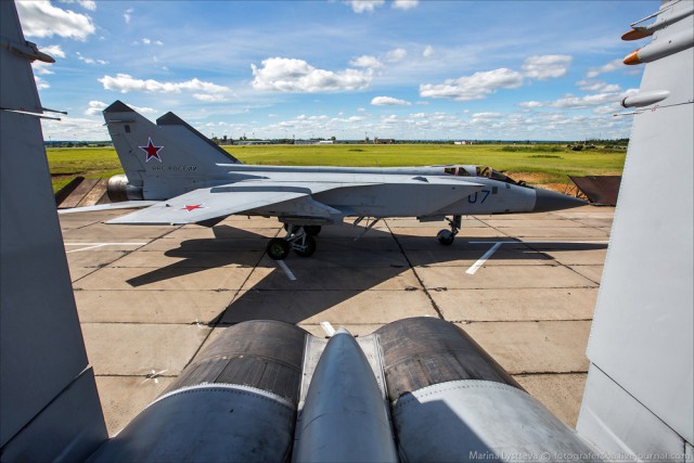 МиГи-31 на авиабазе Сокол в Перми
