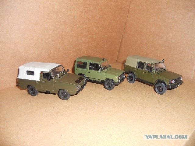 Военные автомобили в масштабе, с времён РККА до на