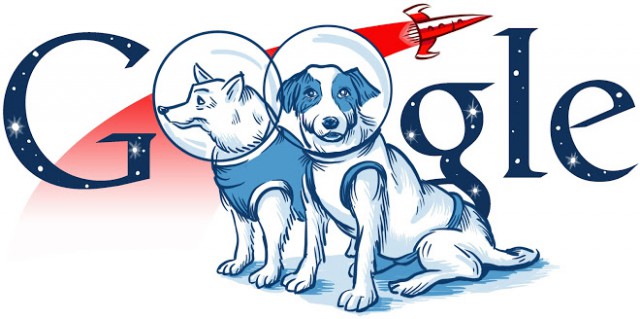 Дудлы Google  - О России с любовью