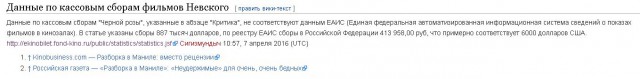 Курицын, сборы фильмов в России и "Кинопоиск"