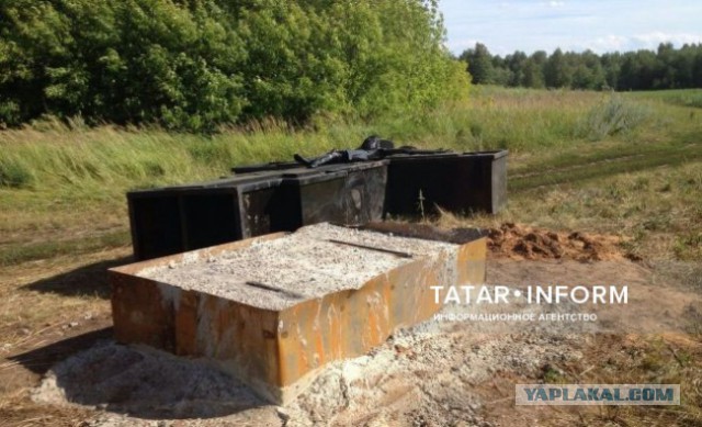 В Татарстане неизвестные срезали поклонный крест, установленный накануне