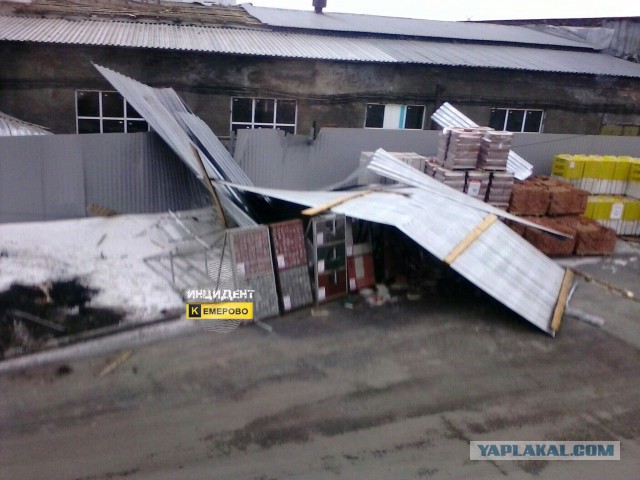 Ветренно сегодня в Новосибирске