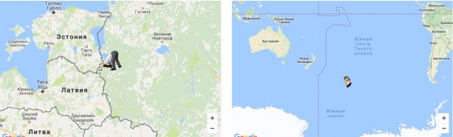 Cоздана карта, показывающая, где вы окажетесь, прорыв Землю насквозь