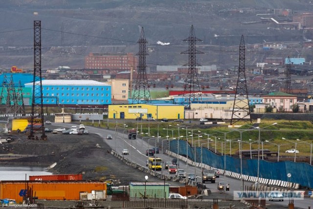 За Полярным кругом. Норильск. Тундра.