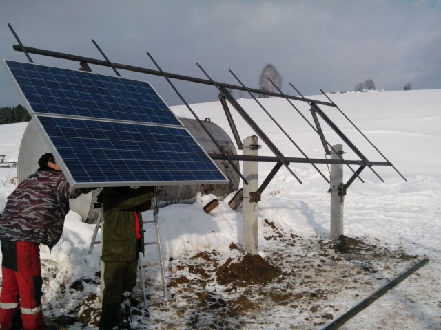 Автономное энергоснабжение маленькой деревеньки