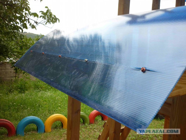 Игровая площадка ребенку - своими руками лучше!