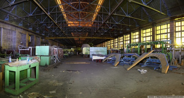 Заброшенный цех прототипов
