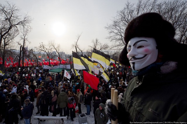Митинг "за честные выборы" и искусный троллинг