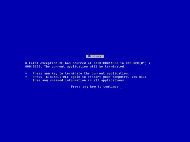 Выпущена новая операционная система Windows 95