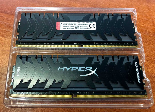 Память Hyperx Predator DDR4 3000MHz 8x16GB 128GB