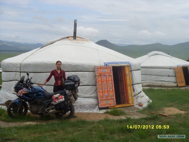 К Тихому Океану на мотоцикле - 2012