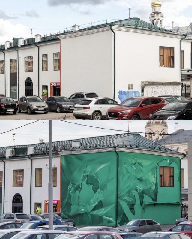 Екатеринбург разноцветный. Как уличные художники изменили унылые фасады города: фото до и после