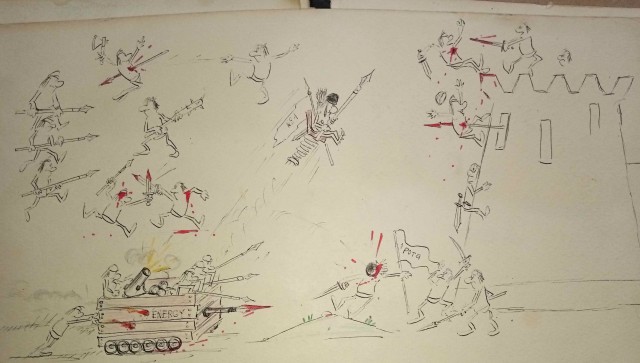 Рисунки войнушки из детства. Часть 2