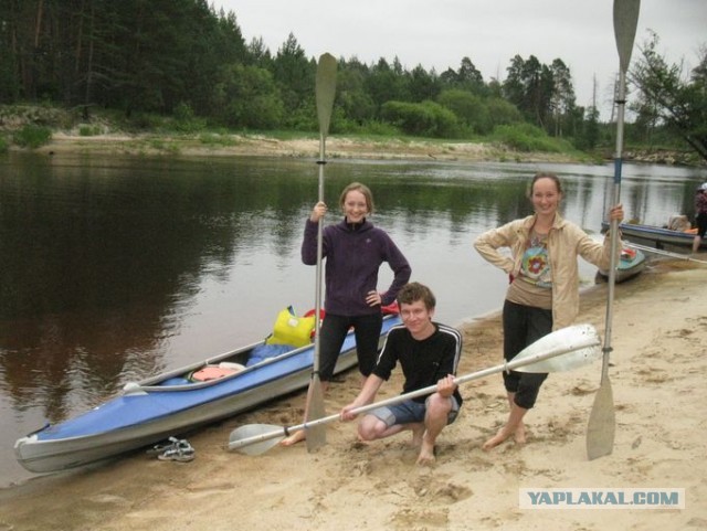 Сплав на байдарках "Большой Лух"