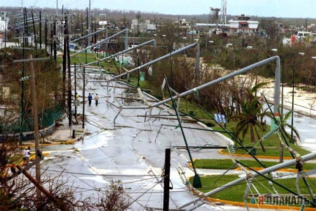 последствия урагана в пендостане