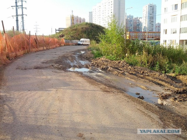 Дороги Германии после зимы по-русски (-20)