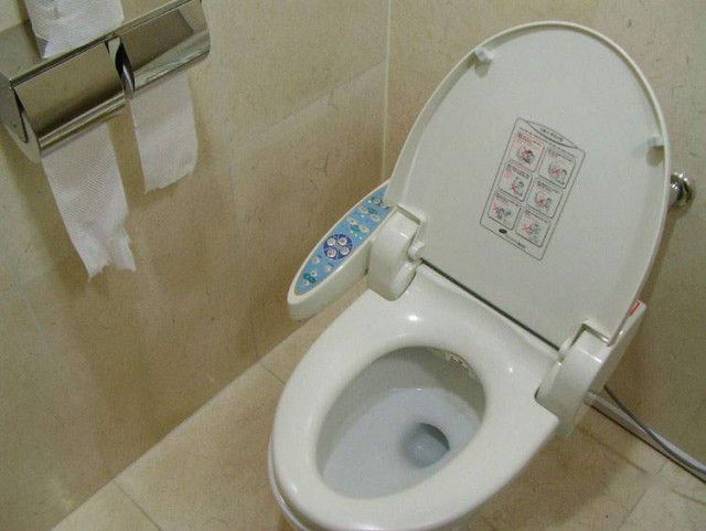 В простой япоский туалет требуются...