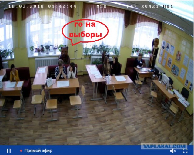Видеотрансляция выборов 2018