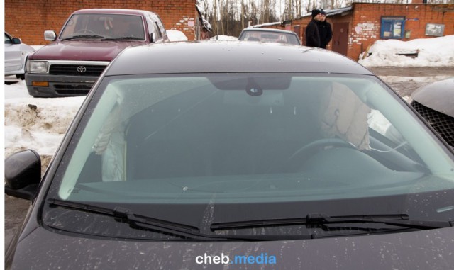 Маршрутные войны? "Патриот" с разгону влетел в VW Passat CC на конечке 32 маршрута